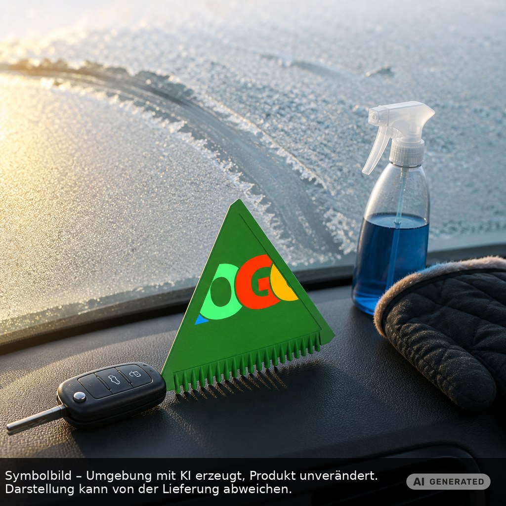 Eiskratzer "Lambda" als Werbeartikel mit Logo bedrucken